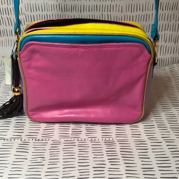 Vintage Colorful Crossbody bag - Picture 2 of 3